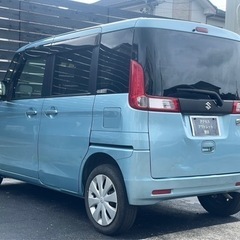最安値★車検7年10月17日★スズキスペーシアそのまま乗って帰れます衝突安全機能の画像