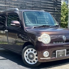 最安値★車検満たん★ダイハツミラココア+GルーフレールBluetoothナビTVの画像