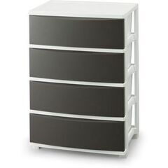 未使用品■アイリスオーヤマ ワイドチェスト【CLN-544】ブラ...