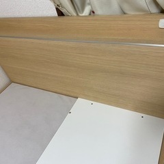 ニトリの引き出し付きベッド(引き取り先決定済)