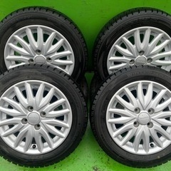 ホンダ　モデューロ155/65/14 ダンロップ5.6分山　軽自...