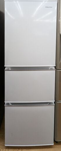 Hisense 3ドア冷蔵庫 HR-D2801W 2020年製　ag-ad281