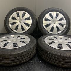 【DUNLOP EC204 175/65R15】夏タイヤ【トヨタ 160系カローラフィールダー 純正ホイール 15インチ 5J4HPCD100】バリ溝　(TG964) クレジットカード QR決済可能