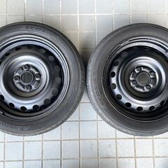 中古★アイミーブ純正スチールホイールタイヤセット★6～8分山の画像