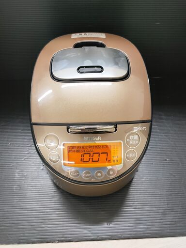 IH炊飯ジャー〈炊きたて〉JKT-B103　TIGER　タイガー　5.5合　2019年製