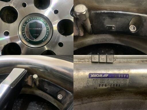 【SEIBERLING SL201 225/45R18】夏タイヤ【WORK SCHWERT SW2 シュバート 18インチ 7.5J5HPCD114.3+50】エスティマ ヴェゼル CX-3等 (TG965) クレジットカード QR決済可能