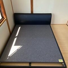 【決まりました】ドリームベッドクイーンサイズ　ベッドフレーム 合...