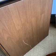 袖机 三段(キャスター付き)の画像