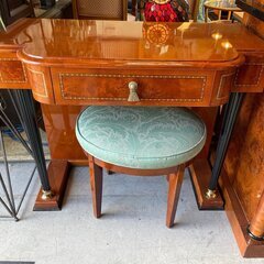 アンティーク/イタリア製/化粧台/サイドテーブル