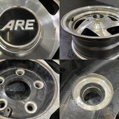 ARE American Racing アメリカンレーシング 社外ホイール 15インチ 4本 7J5HPCD127約-5 made in USA　(VHV960) クレジットカード QR決済可能の画像