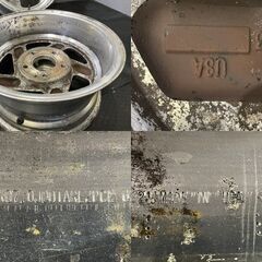 ARE American Racing アメリカンレーシング 社外ホイール 15インチ 4本 7J5HPCD127約-5 made in USA　(VHV960) クレジットカード QR決済可能の画像