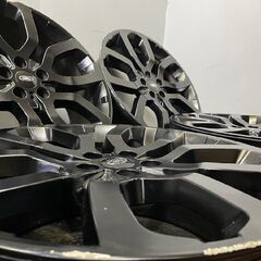 LAND ROVER ランドローバー レンジローバースポーツ 純正ホイール 22インチ 4本 9.5J5HPCD120+49 ブラック　(VHI290) クレジットカード QR決済可能の画像
