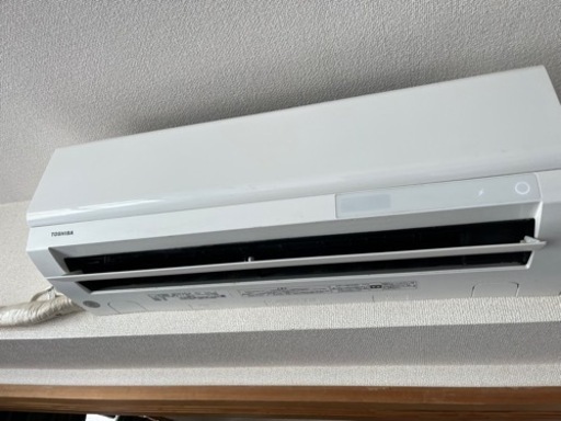TOSHIBA 東芝 ルームエアコン 2.2kW RAS-F221E7AP 2020年製 主に6畳用 ～8畳まで コンパクトタイプ エディオンオリジナルモデル