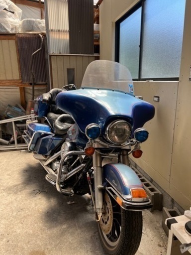 ハーレーFLH 昭和62年式　低走行