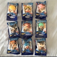 ワンピース ブロックコレクション 9個セットの画像