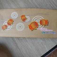 ティッシュケース　木製　ちょきんぎょ