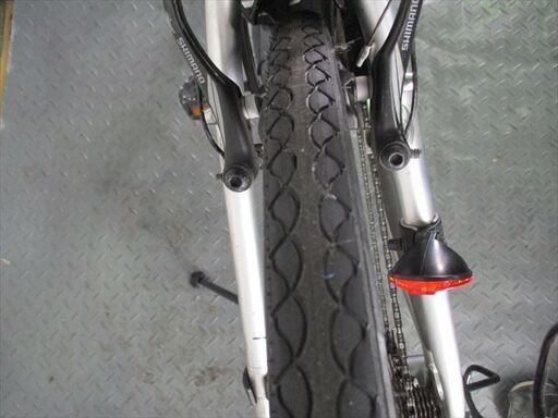 C963☆整備済み 中古電動クロスバイク自転車 Panasonic ジェッター