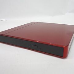 I・O DATA ポータブルDVDドライブ DVRP-U8NR USB2.0 レッド 外付け スーパーマルチドライブ 札幌市 豊平区の画像