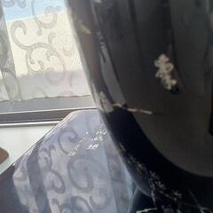 【決まりました】貝を使った絵の飾り壺　の画像