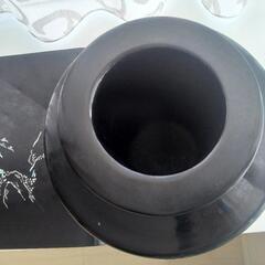 【決まりました】貝を使った絵の飾り壺　の画像