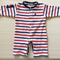 POLO Baby ボーダー ベビー服 ロンパース