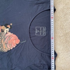 Disney ディズニー ビンテージ ミニー Tシャツ ネイビー ベビーピンクの画像