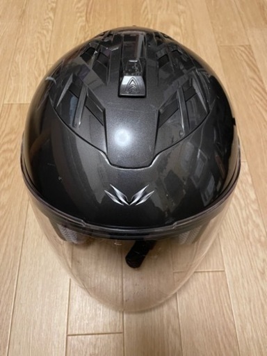 バイク用ジェットヘルメット　頭囲59-60cm