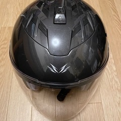 バイク用ジェットヘルメット　頭囲59-60cm