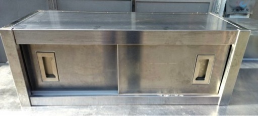 業務用 スライド 壁付けキャビネット 天吊キャビネット 800×300×300 収納庫 吊戸棚 吊り棚 置き棚 厨房機材 吊り戸棚 収納棚 食器棚 大阪