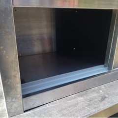 業務用 スライド 壁付けキャビネット 天吊キャビネット 800×300×300 収納庫