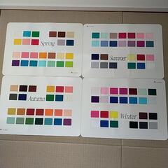パーソナルカラー　シーズンボード