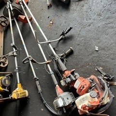 草刈機 ジャンク品 4個セット - エンジン動作未確認