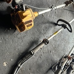 草刈機 ジャンク品 4個セット - エンジン動作未確認の画像