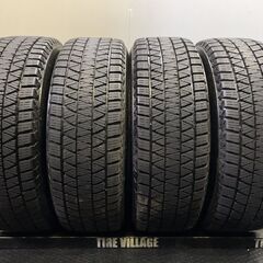 BS BRIDGESTONE BLIZZAK DM-V3 225/65R17 17インチ スタッドレス 4本 20年製 バリ溝 エクストレイル ハリアー等　(TD992) クレジットカード QR決済可能