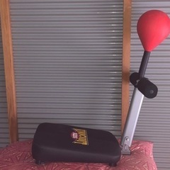 サンドバッグ（砂付き）　腹筋パンチャー　セットの画像