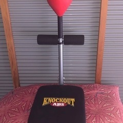 サンドバッグ（砂付き）　腹筋パンチャー　セットの画像