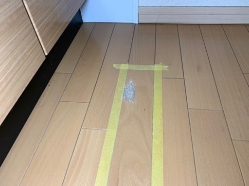 フローリングの補修