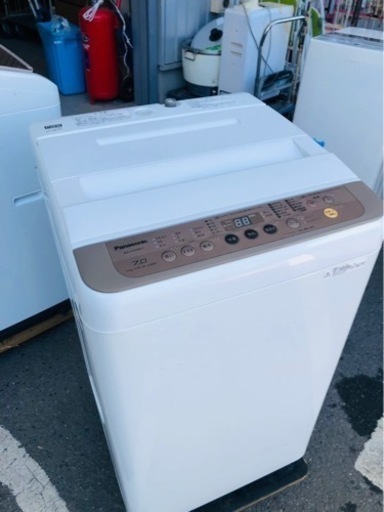 北九州市内配送無料　保証付き　NA-F70PB11-T 全自動洗濯機 ブラウン [洗濯7.0kg /乾燥機能無 /上開き]