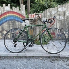 【3677】ロード　700c シートポスト固着・タイヤ劣化有　6...