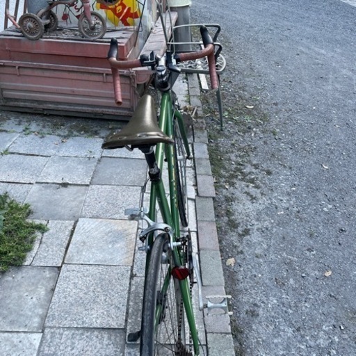 【3677】ロード　700c シートポスト固着・タイヤ劣化有　6,100円（防犯・税込）
