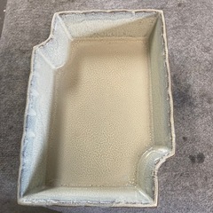 角　花器　剣山付きの画像