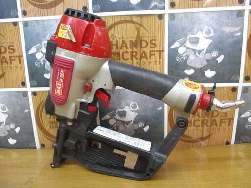 MAX　マックス　TA-557/F957T　エアネイラ　中古品　ケース付き　常圧用　【ハンズクラフト宜野湾店】
