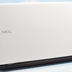 全国配送可♪ NEC Bluetooth、カメラ、WiFi搭載！ 大容量 HDD 大特価 白ノートパソコン♪ SSD換装可！ Windows10 CD DVD リモート 大容量 Web会議 WPS Office YouTube 学生 主婦 初心者さん 初期設定済み！ Excel、Word、PowerPoint☆の画像