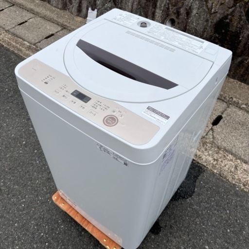 高年式洗濯機2021年製　6kg ＳＨＡＲＰ　ＥＳ－ＧＥ６Ｅ
