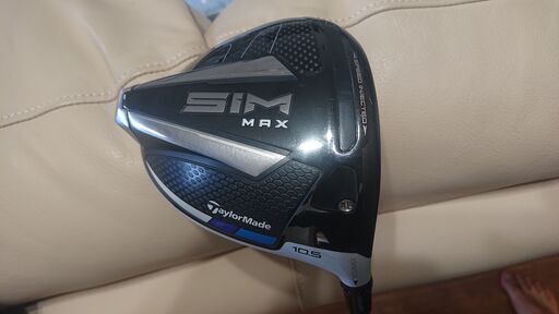 テーラーメイド　ドライバー　SIM MAX 10.5°　純正シャフト　TENSEI TM50 Flex:R
