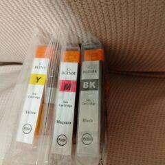 キャノン Canon 互換インク 7e ブラック×1 マゼンダ×2 イエロー×3  ６個セットの画像