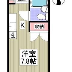 【１R】✨初期費用５万円（賃料１ヶ月分込！）キャンペーン✨　仲介...