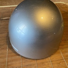 ヘルメット 半ヘル シルバーの画像