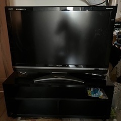 40型シャープ液晶テレビ　テレビ台