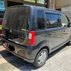 【成約御礼】車検R7年1月 キーレス オーディオ 黒 EK ワゴンの画像